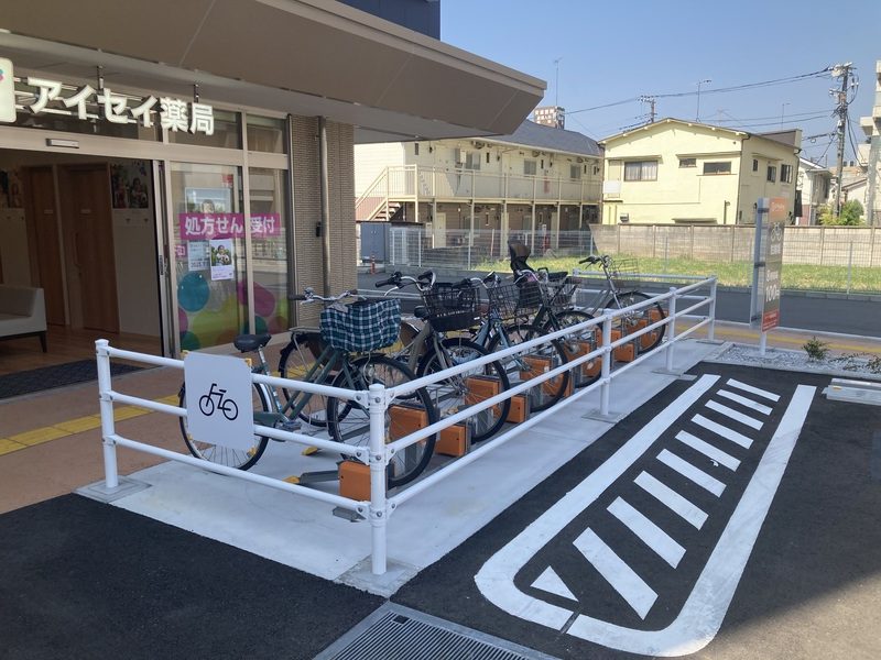 駐輪場25台（施設利用者は90分サービスあり）